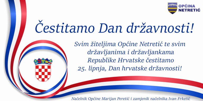 Čestitamo Dan državnosti!